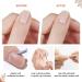 NEOVN Stainless Steel Cuticle Pusher - Cuticle Cutter & Scraper for Acrylic Nails - Manicure Tool for Fingernails and Toenails - Gel Polish Remover - 5.5''x 0.4'' - Pack of 1 - Buy Online on GoSupps.com