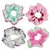 Colorful Hair Scrunchies Set - 9 Pcs Anime Hair Bow Ponytail Holders for Women and Girls - Buy Online on GoSupps.com