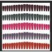 GANMFOYC 100 pieces matte long fake nails full cover coffin fake nails artificial nail tips ladies nail art DIY art set (10 colors) (color)