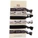 Lacrosse Hair Accessories  Girls Lacrosse Black Hair Ties  No Crease Lacrosse Hair Elastics Set