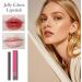 Whnbuij Jelly Lip Balm Jelly Gloss lipstick hydrating Jelly Lip Gloss kristalheldere Jelly lipstick Soft Lips Nourishing Jelly Balm Stick hydrating lan - Buy Online on GoSupps.com