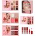 Palette Livre de Maquillage Rouge L vres Pliable Trois Couches et Tenue Longue Palette pour Contour et Fard Joues Pour Mariage Mature Soir e Bureau Rendez-Vois Voyage Quotidien - Buy Online on GoSupps.com