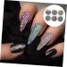  MUCKLILY Nail Art Glitter Sequins 6 Colors Nails Glitter Flakes Nail Art Supplies Shiny Acrylic Nails Powder Confetti Nail Sparkle Glitter For Nails Decoration Manicure - Buy Online on GoSupps.com