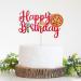 Pizza Happy Birthday Cake Topper Pizza Theme Birthday Party Supplies Pizza Lover Birthday Cake D cor - Buy Online on GoSupps.com