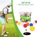 Pokiiulk Foam Golf Practice Balls - 40 Pcs Set for Backyard Training - Realistic Feel and Limited Flight - Multicolor - Buy Online on GoSupps.com