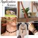 GORGECRAFT Black Leather Strap Strip 2 Inch Wide 79 Inch Long - Lychee Pattern DIY Leather Belt for Crafts & Jewelry - Buy Online on GoSupps.com