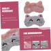 FOMIYES 4 Pcs Adjustable Satin Sleep Masks - Cute Animal Eye Blindfolds for Kids - Plush Bunny Design for Comfortable Sleep - Buy Online on GoSupps.com