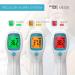 Buy Contactless Infrared Thermometer for Baby & Adult | Accurate Fever Measurement LCD Display C/ F Switch - Buy Online on GoSupps.com