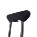 KMINA Adult Underarm Crutches (x2 Size M) - Aluminum Walking Crutches for Men and Women - Adjustable Armpit Crutches with Pads - Made in Europe - Buy Online on GoSupps.com