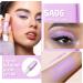 Oulac Liquid Eyeshadow Satin Finish - Multi-Use Purple Eyeshadow Primer & Liquid Blush | Blendable Smooth Eye Make-up Crease-Resistant Non-Greasy Vegan Cruelty-Free Lavender Love (SA06) - Buy Online on GoSupps.com