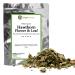 Hawthorn Leaf and Flower by MagJo Naturals, Wild-Crafted, Cut and Sifted, Dried Loose Leaf, Makes crisp cup of Hawthorn Tea Hawthorn Leaves Hawthorn Herb Hawthorne Leaves Hawthorne Leaf Tea Hawthorn Leaf And Flower (Crataegus) (1 lb)