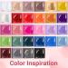 MEFA Gel Nail Polish Starter Kit - 52 PCS, 28 Colors, Long Lasting, All Seasons Set - DIY Home Salon Design Gift - Buy Online on GoSupps.com