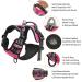 Shop Heele Dog Crockery & No-Pull Harness | Breathable Reflective Dog Gear for Medium Dogs - XL Uni-Rose - Buy Online on GoSupps.com