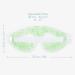 Navaris Set of 2 Gel Eye Masks - Reusable Hot/Cold Eye Masks in Green Mint - Pack of 2 - Buy Online on GoSupps.com