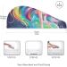Cartoon Rainbow Mermaid Hair Towels 2 Pack | Super Absorbent Quick Dry Hair Turbans for Women & Girls - Buy Online on GoSupps.com