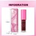 Lip Tint Stain Set - 2 Colors Waterproof Long Lasting Korean Lip & Cheek Tint | Moisturizing Non-Sticky Easy Apply Water Lipstick - Buy Online on GoSupps.com