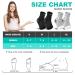 Neuropathy Socks for Men & Women - Comprex Compression Ankle Sleeves for Pain Relief Plantar Fasciitis Support 2 Pairs (Black+Grey XL - Buy Online on GoSupps.com