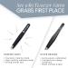 Tweezer Guru 4-Piece Eyebrow Tweezer Set for Men & Women - Professional Precision Tweezers Kit with Case for Facial Hair, Splinter, and Ingrown Hair Removal - Buy Online on GoSupps.com