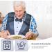 Vokmon Waterproof Adult Bib with Crumb Catcher - Funny Novelty Elderly Bib for Men and Women - Buy Online on GoSupps.com