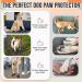 Slowton Waterproof Dog Boots for Injured Paws - Size 4 Slippery Protection Adjustable Winter Dog Shoes with Reflex Strip (4 Pack) - Buy Online on GoSupps.com