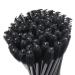 100 Pack Mascara Wands - Disposable Eyelash Brushes | Makeup Tool Kit with Black Handles - Perfect for Professionals & DIY Makeup - Buy Online on GoSupps.com
