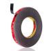 LAPANDA Double Sided Tape  Waterproof Heavy Duty Foam Tape  36.5FT Length  0.4 Inch Width for Car  Home Decor  Office Decor 11M/36.5FT