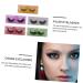 minkissy 10 Pairs False Eyelashes Set False Lashes Magnetic False Eyelashes Lashes Bulk Black Eyelash Fake Eyelashes for Women Handmade Eyelashes Cross Imitation Makeup Tools 3d - Buy Online on GoSupps.com
