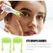 Healifty 2pcs Silicone Eye Drop Helper for Seniors - Green | Dispenser Assist Device for Easy Eye Drops Application - Buy Online on GoSupps.com