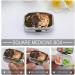 Wild Cheetah Print Pill Box - 2 Compartment Decorative Metal Organizer for Medicine & Supplements - Portable Case for Pocket or Purse - Buy Online on GoSupps.com