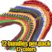 XFISHMAN Fly Tying Materials: Rubber Legs & Silicone Skirt - 12-24 Colors Kit - Buy Online on GoSupps.com