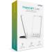Verilux HappyLight Luxe LED Therapy Lamp - 10,000 Lux UV-Free Bright White Light with Adjustable Brightness, Color, and Timer - Buy Online on GoSupps.com