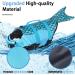 Emust Dog Chimney Shark: Ripstop Protection Vest & Rescue Handle for All Dog Sizes - Blue Mermaid XL Swimming Suit - Buy Online on GoSupps.com