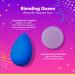 Beautyblender Blending Queen Set - Sapphire Sponge & Speckled Violet Cleanser | Best for Flawless Makeup | International Shipping Available - Buy Online on GoSupps.com