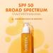 Sunshield Body Glow SPF 50 - Glitter Gold Shimmer Sunscreen | Hydrating Sheer Formula | Sweat & Water Resistant | Vegan & Cruelty Free - Buy Online on GoSupps.com