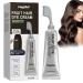 Temporary Brownish Black Hair Color Cr me Colorante 80ML DIY Brownish Black Hair Dye Cream Extrait de Plante avec Peigne Changer Facilement Les Couleurs Convient un usage quotidien