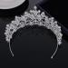 Kamirola Baroque Wedding Crown: Pearl Crystal Tiara for Bride and Flower Girls - Buy Online on GoSupps.com