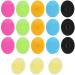 Dadabig 18 PCS Silicone Cleansing Pads Makeup Cleaner Brush Silicone Face Scrubber Facial Cleansing Brush Exfoliating Blackhead Remover Scrubber Cleansing Pad for Skin Care 6 Colors