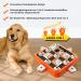 Dufuso Level 3 Dog Intelligence Toys - Slow Feeder for Small Medium & Large Dogs - Tough Puzzle Orange - Buy Online on GoSupps.com