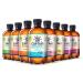The Gutsy Captain Kombucha - 12 x 400ml MixBox - Kombucha Tea Certified Organic - Natural Fermented Probiotic Drink Raw and Vegan Mix Box