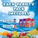 Hawaiian Punch Variety Pack Liquid Water Enhancer - New Better Taste! (4 Bottles, Makes 96 Flavored Water Drinks) - Sugar Free, Zero Calorie - Buy Online on GoSupps.com