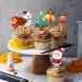 18pcs Glitter Santa Claus Christmas Tree Snowman Dessert Cupcake Topper Merry Christmas Winter Theme Decor Supplies Baby Shower Boys Girls Happy Birthday Decorations - Buy Online on GoSupps.com