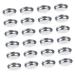 30 pi ces Pans Maquillage Vides Ronds M tal pour Palette Fards Paupi res et Blush Accessoire Cosm tique pour DIY Maquillage Yeux et Joues