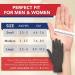 Doctor Developed Grey Arthritis Compression Gloves with Handbook - Joint Conditions, Raynauds Disease, Carpal Tunnel (S) - Buy Online on GoSupps.com