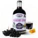 Heartland Organic Elderberry Syrup - Cold Pressed Elderberry Juice Zero Water Added - Immune Support for Kids & Adults - Made with Raw Honey Ginger Cinnamon & Star Anise - 26 fl oz (750 ml) 26 Fl Oz (Pack of 1)