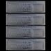 quiodok 4 Pcs Desktop Computer Keyboard Skin Protector Film Cover Clear Silicone Keyboard Cover Universal Keyboard Cover Protector for Standard Size 108 Keys PC Computer(445*130mm) - Buy Online on GoSupps.com