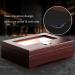 Cigar Humidor Case with Hygrometer Humidifier Handmade Cedar Wood Cigar Box Glass-Top Portable Travel Cigar Case Hold 20-30 Cigars for Men - Buy Online on GoSupps.com