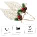 Artibetter 2pcs Christmas Pine Cone Pendant Nativity Ornaments Pine Shape Pendant PVC Conch Pendant Wall Assorted Color 14X6CM - Buy Online on GoSupps.com