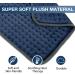 DAILYLIFE 17x33 Heating Pad Electric Blanket | UL Certified, 6 Heating Settings, Overheating Protection | Auto-Off, Machine Washable | Deep Blue Classic - Buy Online on GoSupps.com