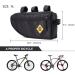 WMAWJBT XL Waterproof Bicycle Triangle Frame Bag | Bike Rack Storage Accessory for Road & Mountain Bikes - Buy Online on GoSupps.com