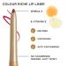 L'Or al Paris Colour Riche Lip Liner Pencil - Creamy Pinky Nude Lip Liner with Omega 3 & Vitamin E - 601 Worth It - International Shipping Available - Buy Online on GoSupps.com
